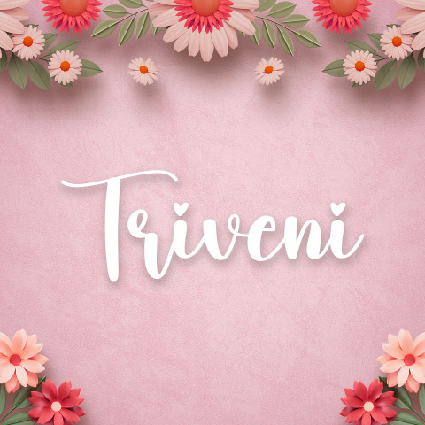 Free photo of Name DP: triveni