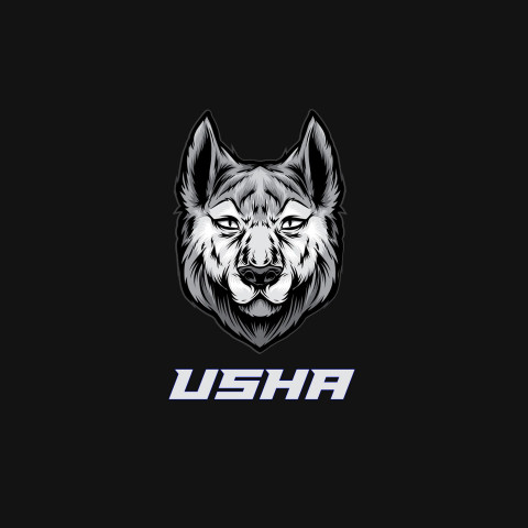 Free photo of Name DP: usha