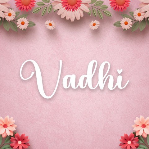 Free photo of Name DP: vadhi