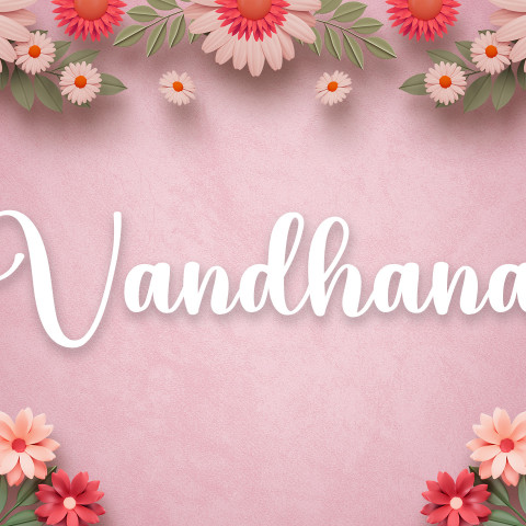 Free photo of Name DP: vandhana