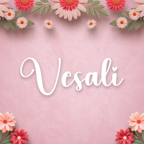 Free photo of Name DP: vesali