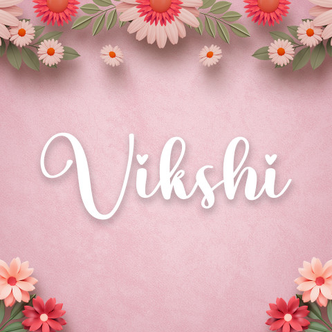 Free photo of Name DP: vikshi