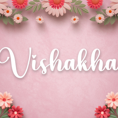 Free photo of Name DP: vishakha