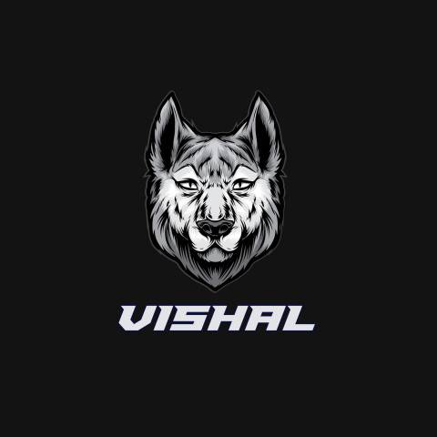 Free photo of Name DP: vishal