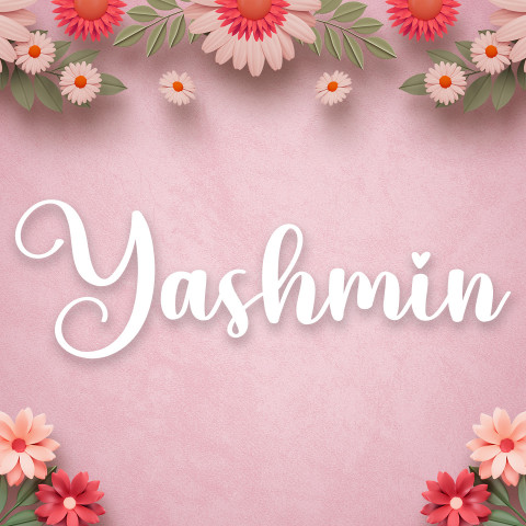 Free photo of Name DP: yashmin