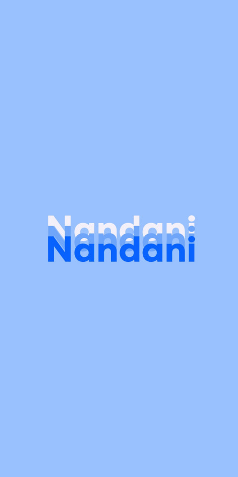 Free photo of Name DP: Nandani