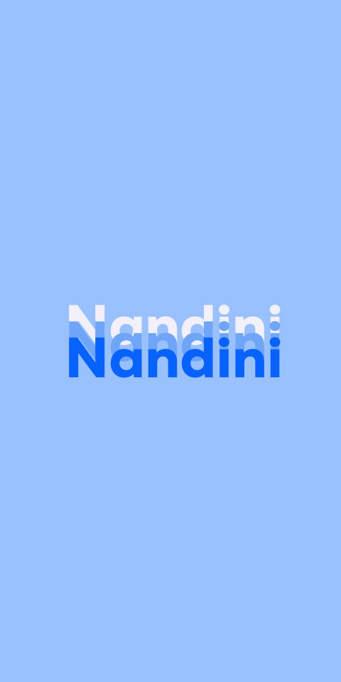 Free photo of Name DP: Nandini