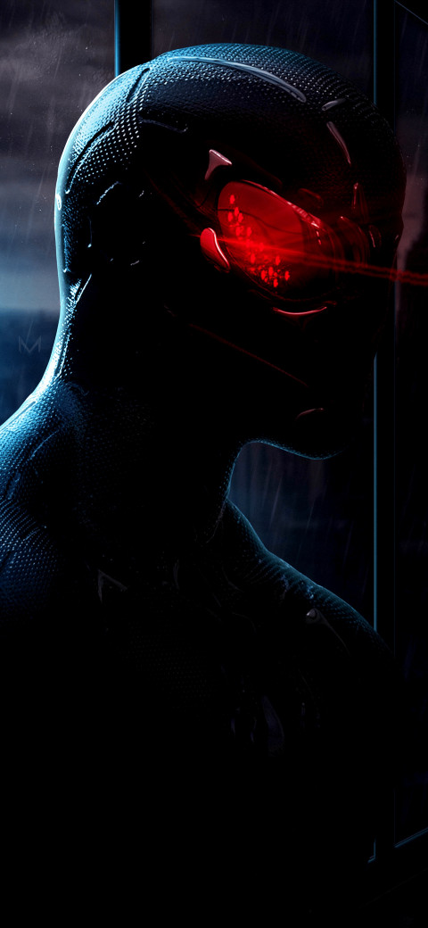 Free photo of Nano Tech Spider Man Superheroes Movies Amoled Wallpaper