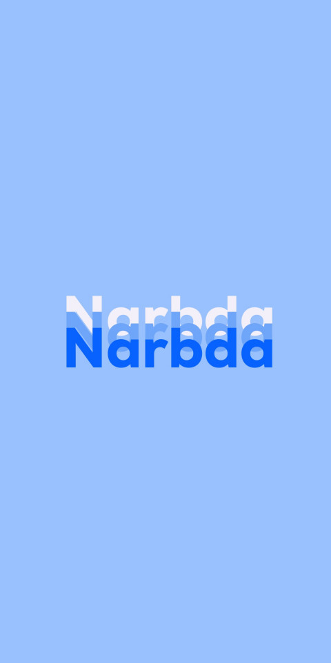 Free photo of Name DP: Narbda