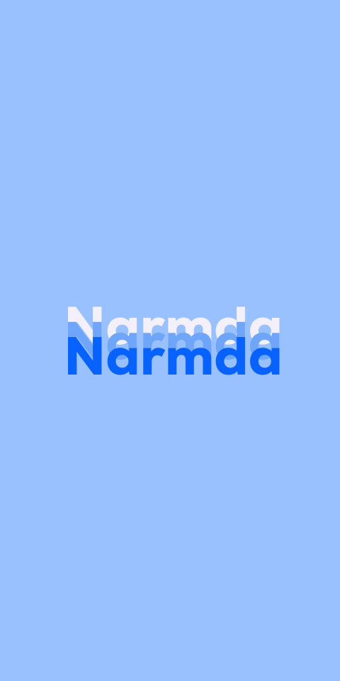 Free photo of Name DP: Narmda