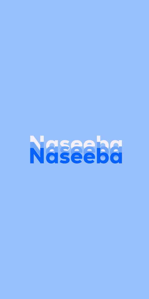Free photo of Name DP: Naseeba