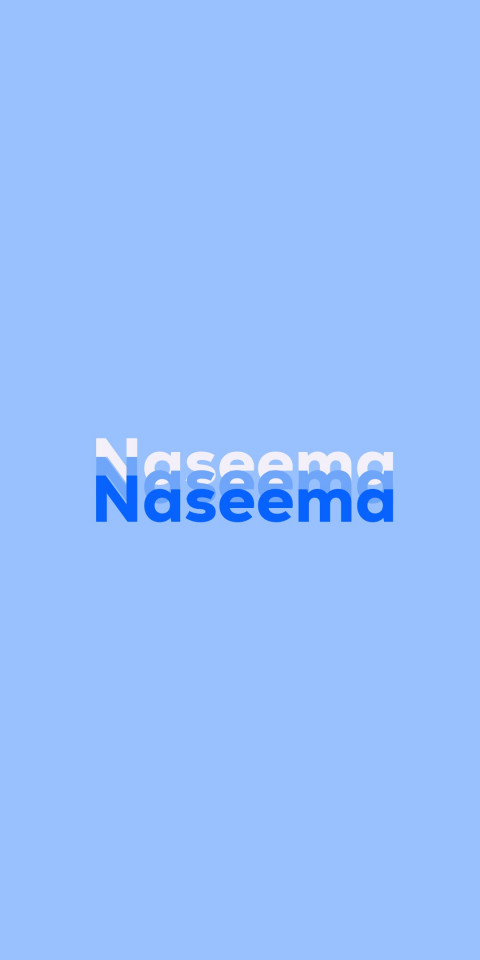 Free photo of Name DP: Naseema