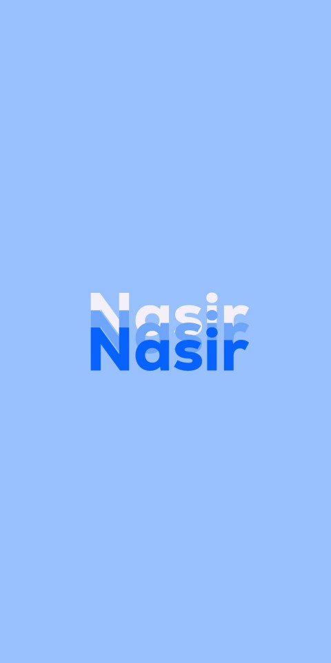 Free photo of Name DP: Nasir