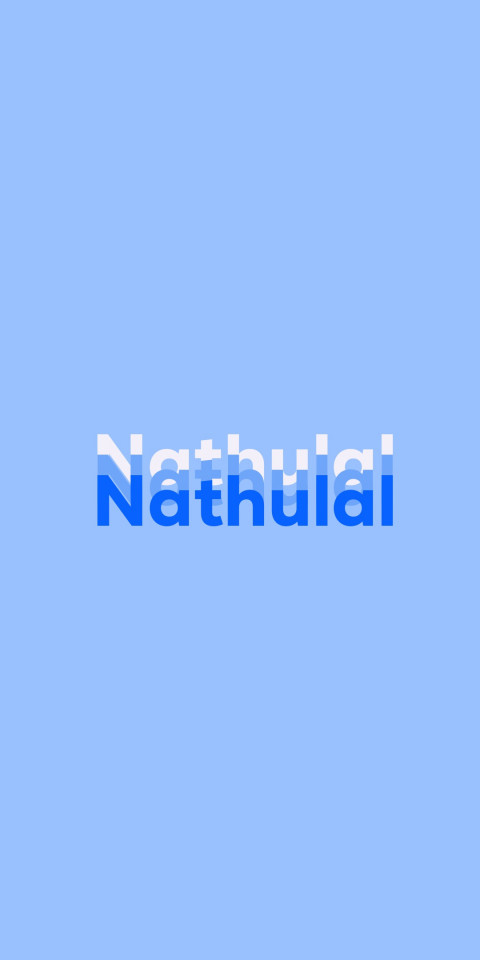 Free photo of Name DP: Nathulal