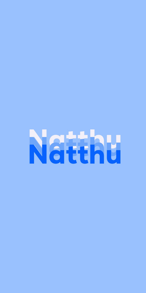 Free photo of Name DP: Natthu