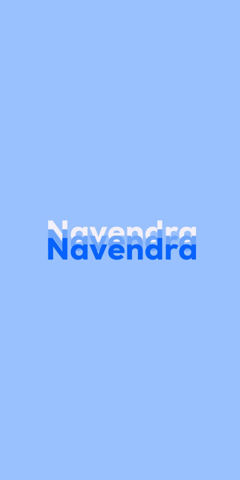 Free photo of Name DP: Navendra
