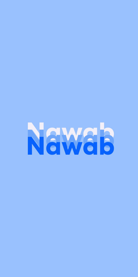 Free photo of Name DP: Nawab