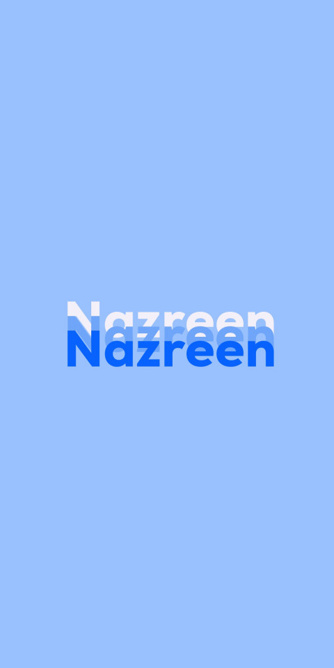Free photo of Name DP: Nazreen