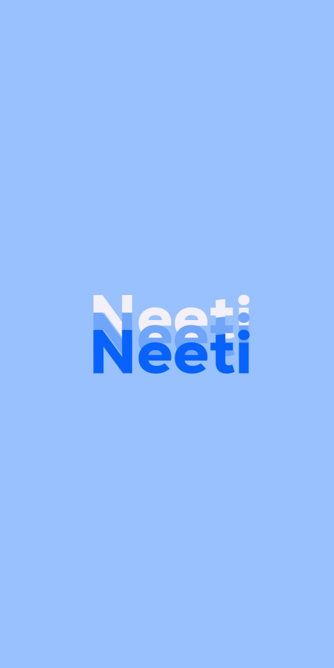 Free photo of Name DP: Neeti