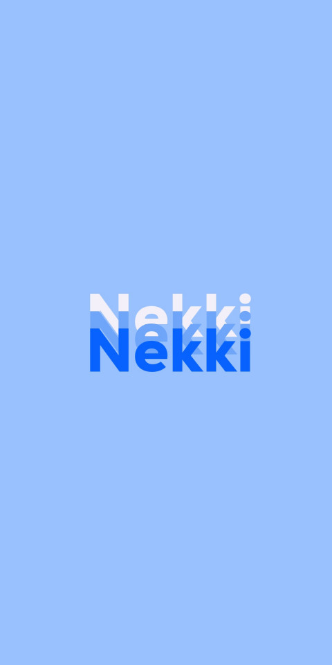 Free photo of Name DP: Nekki