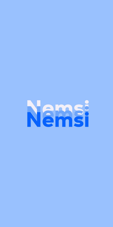 Free photo of Name DP: Nemsi