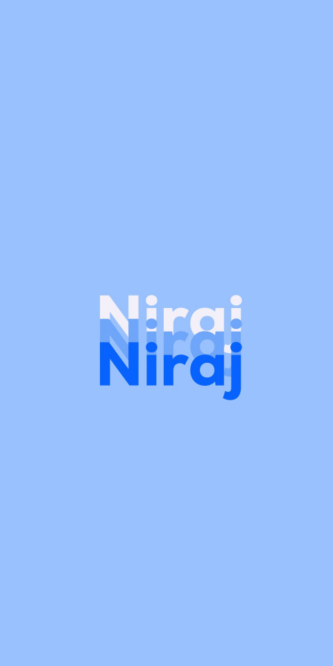 Free photo of Name DP: Niraj