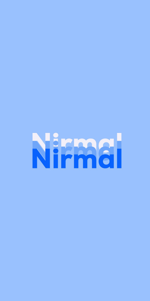 Free photo of Name DP: Nirmal