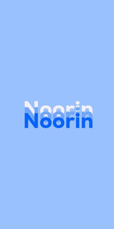 Free photo of Name DP: Noorin