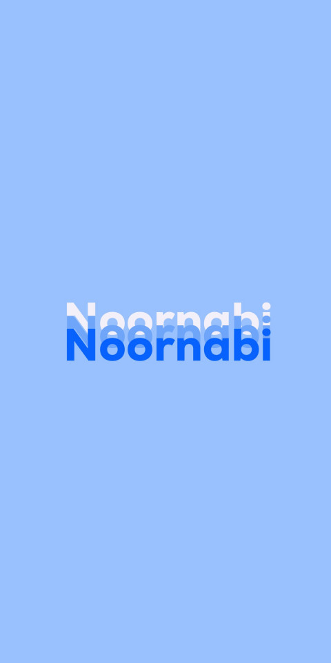Free photo of Name DP: Noornabi