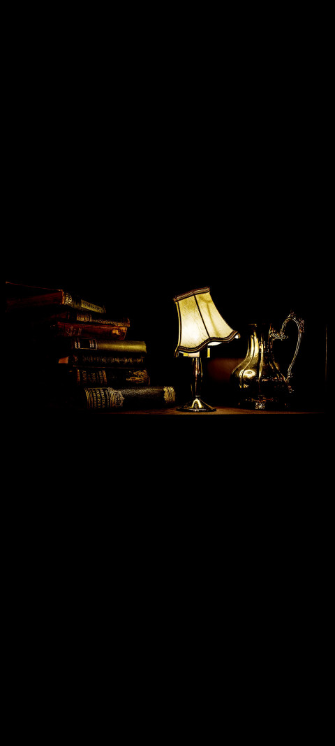 Free photo of Objects Amoled Wallpaper with Black, Darkness & Lighting