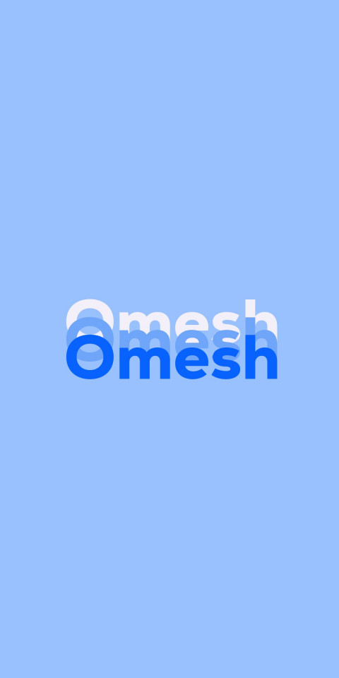 Free photo of Name DP: Omesh