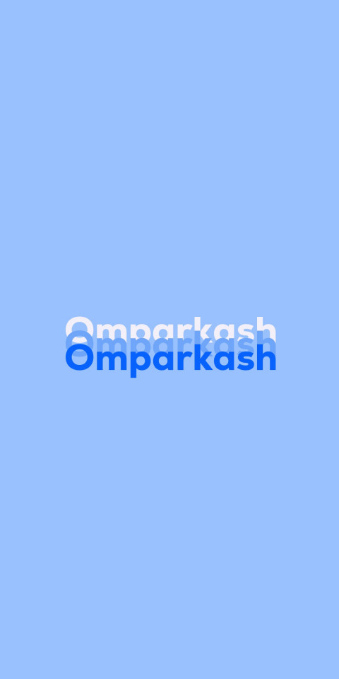Free photo of Name DP: Omparkash