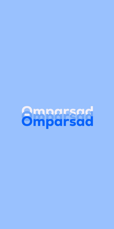 Free photo of Name DP: Omparsad