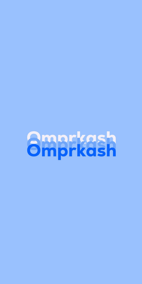 Free photo of Name DP: Omprkash