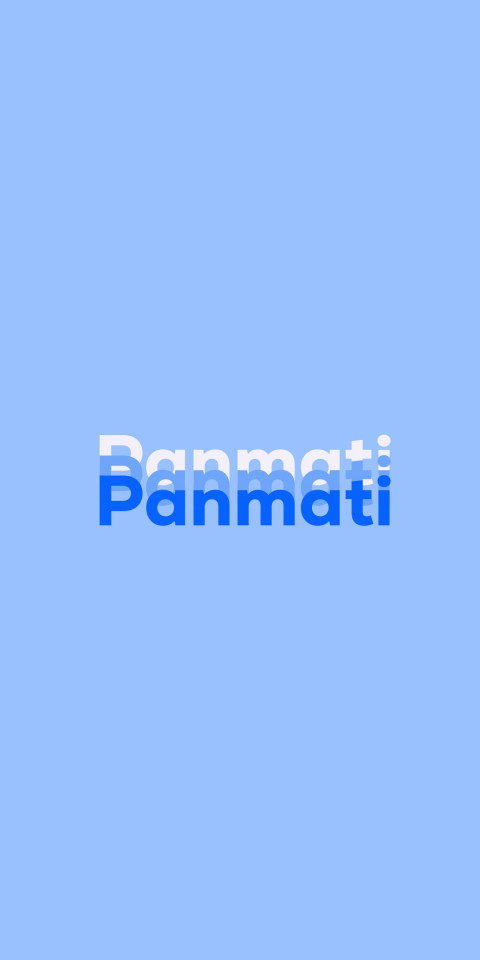 Free photo of Name DP: Panmati