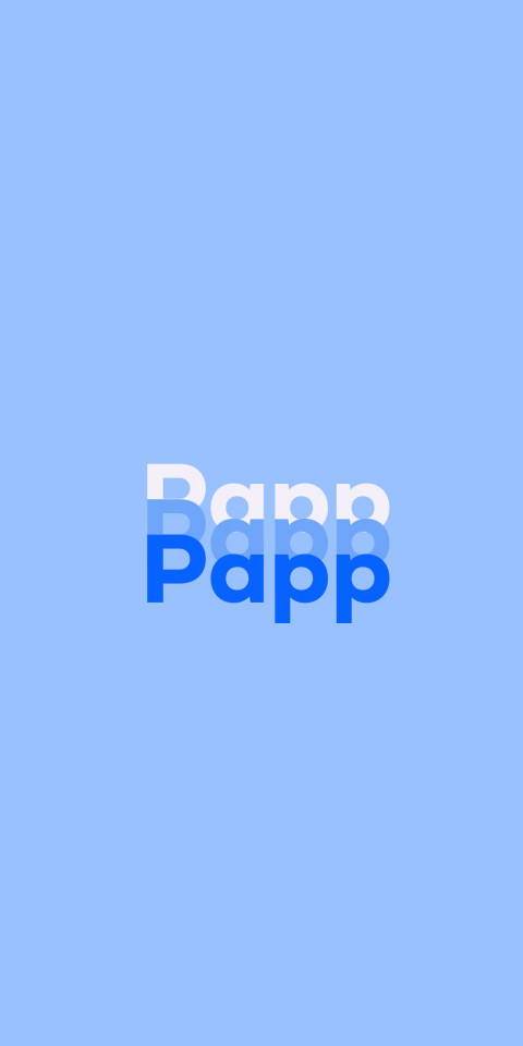 Free photo of Name DP: Papp