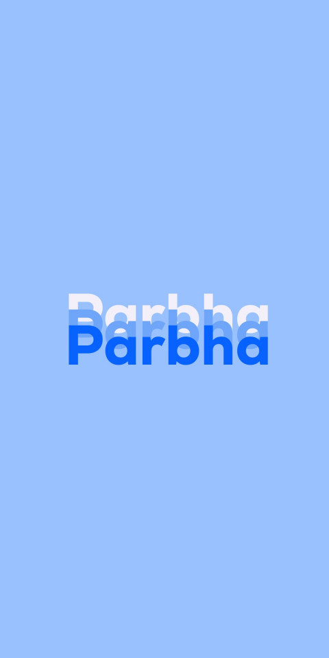 Free photo of Name DP: Parbha