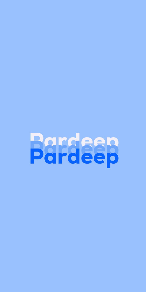 Free photo of Name DP: Pardeep