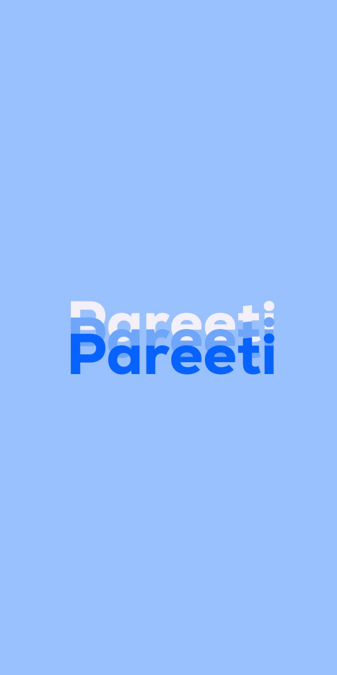 Free photo of Name DP: Pareeti