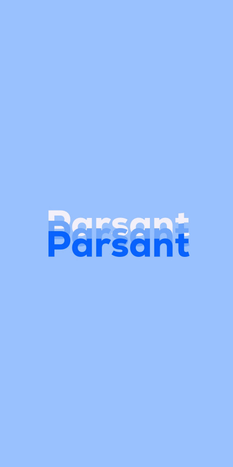Free photo of Name DP: Parsant