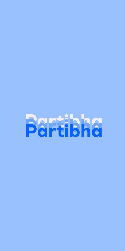 Free photo of Name DP: Partibha