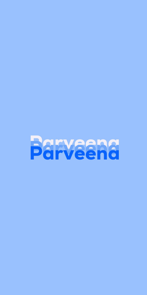 Free photo of Name DP: Parveena