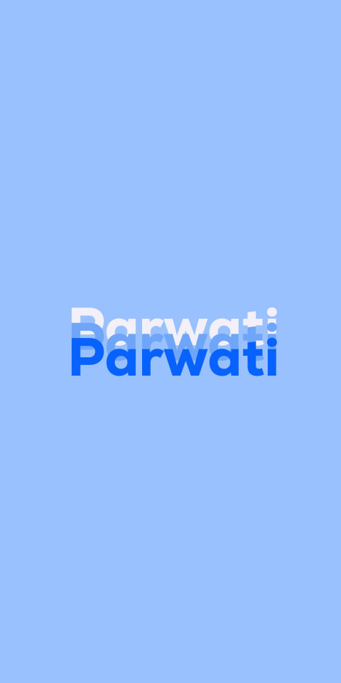 Free photo of Name DP: Parwati