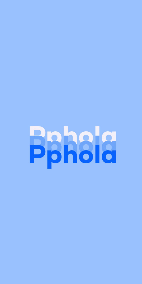 Free photo of Name DP: Pphola
