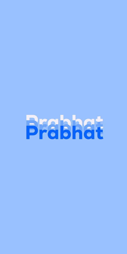 Free photo of Name DP: Prabhat