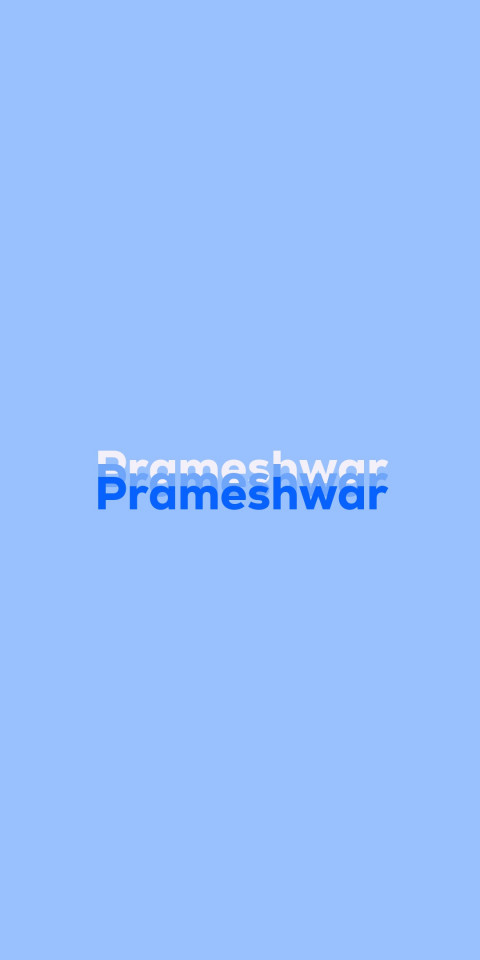 Free photo of Name DP: Prameshwar