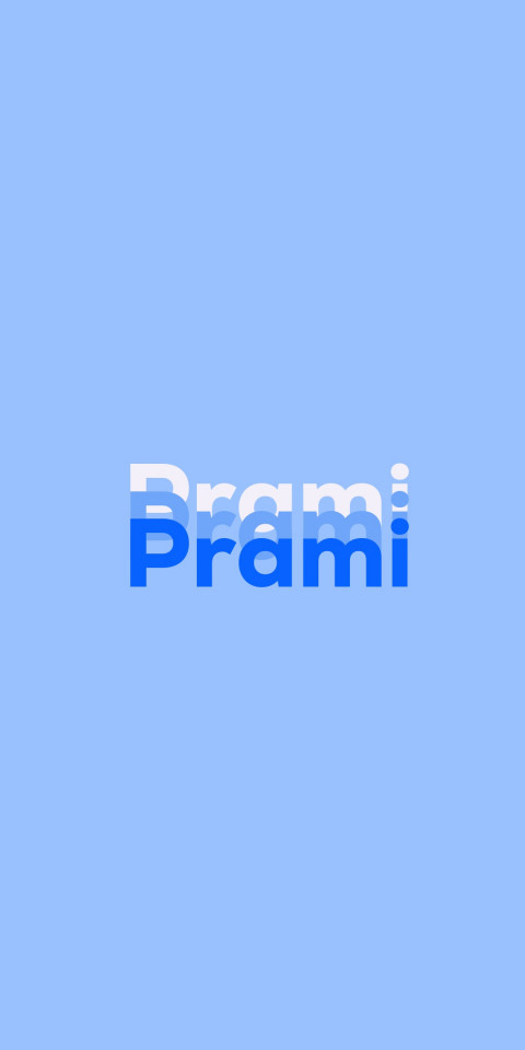 Free photo of Name DP: Prami