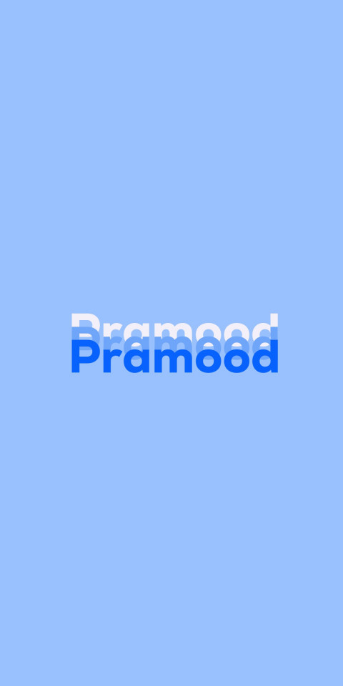 Free photo of Name DP: Pramood