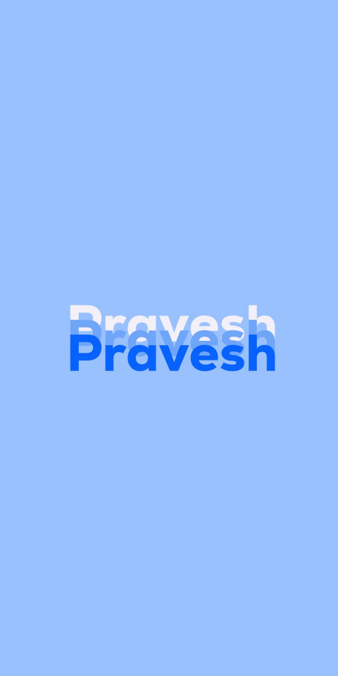Free photo of Name DP: Pravesh