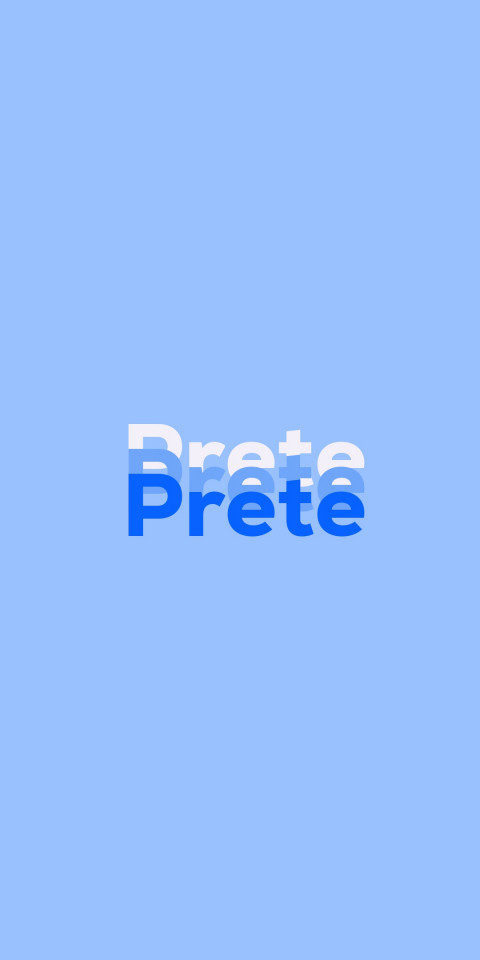 Free photo of Name DP: Prete